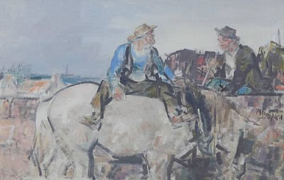 "The Leisurely Countryside" by Edmund Blampied - Auction record, sale price, and art valuation. Compare with similar artists and explore comparable artworks.