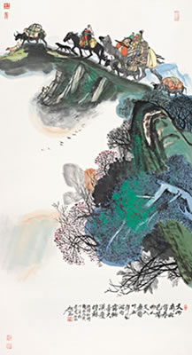 SPRING IN MOUNT TIANSHAN