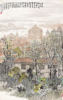 TALL BUILDINGS by Jizhong Fang - Auction record, sale price, and art valuation. Compare with similar artists and explore comparable artworks.