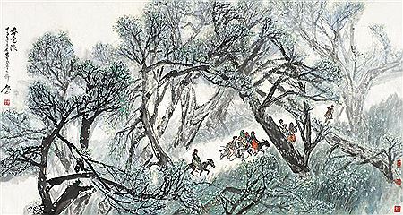 CHILDREN IN SPRING by Shuzhi Xu - Auction record, sale price, and art valuation. Compare with similar artists and explore comparable artworks.