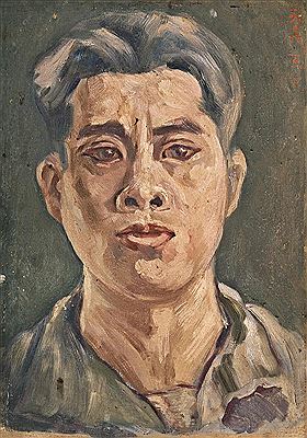 Portrait of Bochuan Guo: Self-portrait