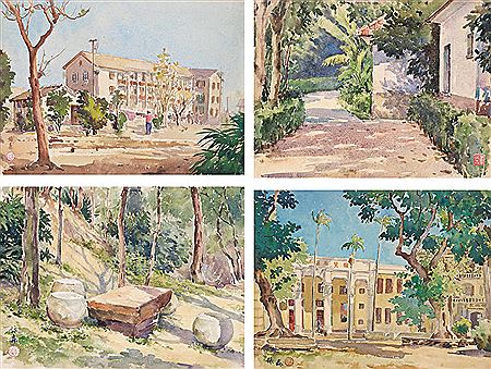 LANDSCAPE(A SET OF FOUR)