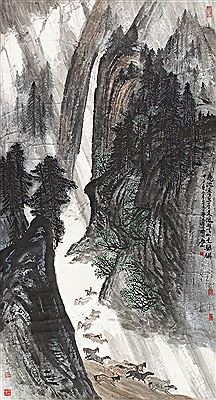 Sample artwork by Shuzhi Xu (1922 - 2002), known for painting - View similar artists and auction records