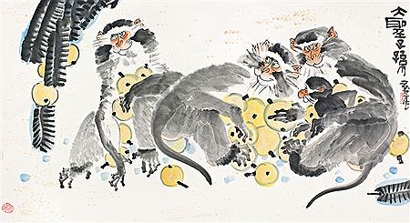MONKEYS AND FRUITS