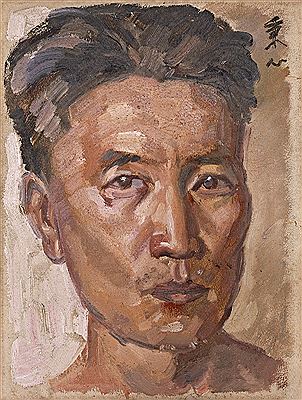 Portrait of Bingxin Dai: Self-portrait