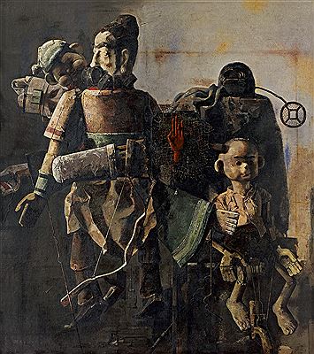 Sample artwork by Runwen Guo (Born 1955), known for painting - View similar artists and auction records