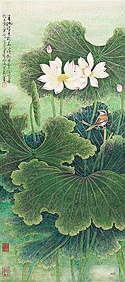 BIRD AND LOTUS