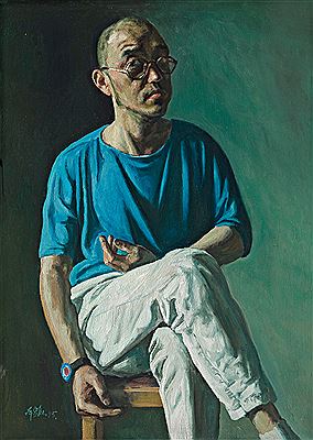 Sample artwork by Benming Shi (Born 1958), known for painting - View similar artists and auction records