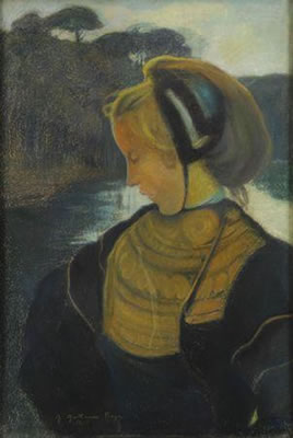 Bretonnes à l"aven by Guillaume G Roger - Auction record, sale price, and art valuation. Compare with similar artists and explore comparable artworks.