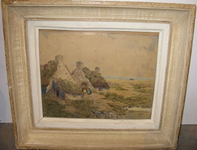 Vieux chaumes bretons
