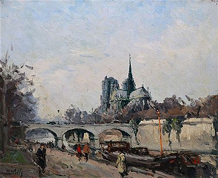 Paris Notre-Dame vue des quais