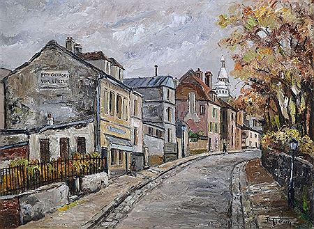 Montmartre, rue de l'Abreuvoir