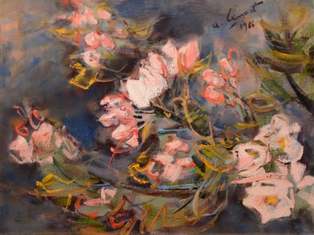 Branche de magnolias, Paimpol, décembre 1986 by Alain Le Nost - Auction record, sale price, and art valuation. Compare with similar artists and explore comparable artworks.