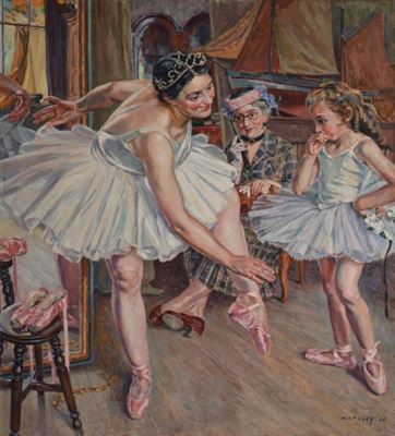 La leçon de danse, 1958 by Pierre Matossy - Auction record, sale price, and art valuation. Compare with similar artists and explore comparable artworks.