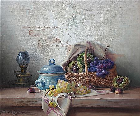 Still life of table top