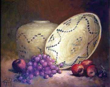 Grapes and Baskets