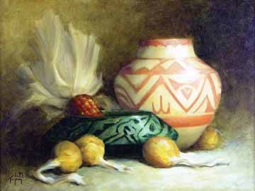 Still Life with Onions