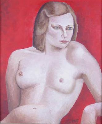 Reclining Nude by Tabor Utley - Auction record, sale price, and art valuation. Compare with similar artists and explore comparable artworks.