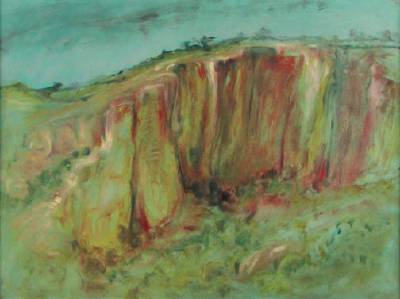 Red Palisade by Verna Versa - Auction record, sale price, and art valuation. Compare with similar artists and explore comparable artworks.