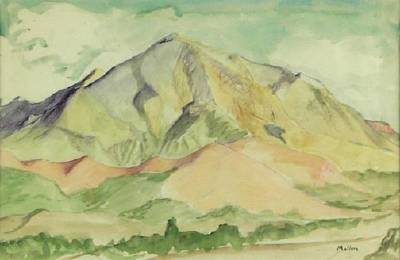 Sample artwork by Stanley Mullen (1911 - 1973), known for mountain landscape - View similar artists and auction records