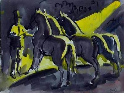 Circus Horses by William Kratzer - Auction record, sale price, and art valuation. Compare with similar artists and explore comparable artworks.
