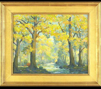 Sample artwork by Harold Skene (1883 - 1978), known for landscape painting - View similar artists and auction records