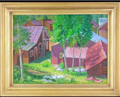Sample artwork by Paul Kauvar Smith (1893 - c.1977), known for mining town-landscapes, still life painting - View similar artists and auction records