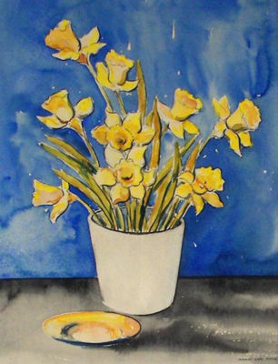 Still Life-Flowers by Annie Lee Ross - Auction record, sale price, and art valuation. Compare with similar artists and explore comparable artworks.