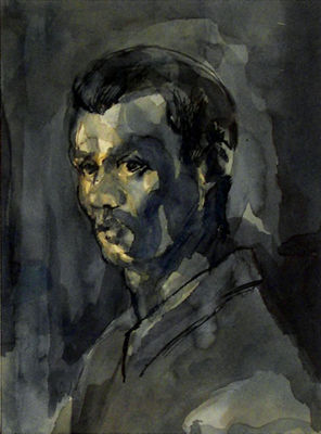 Portrait of Morgan Wagner: Self Portrait, 1945