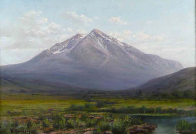 Sample artwork by William Henry Bancroft (1860 - 1932), known for landscape and trompe l'oeil still-life painting - View similar artists and auction records