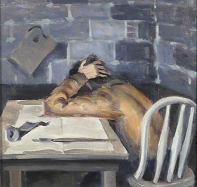 Portrait of Paul Kauvar Smith: "Self Portrait"