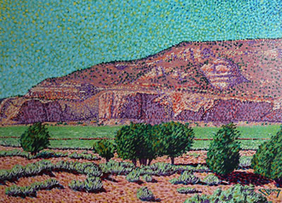 Bluff Near the Puerco River