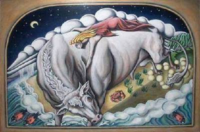 Europa and the Bull by Sushe Felix - Auction record, sale price, and art valuation. Compare with similar artists and explore comparable artworks.