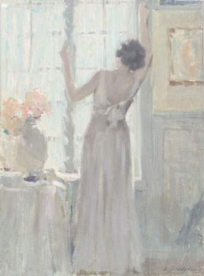 Devant la fenêtre