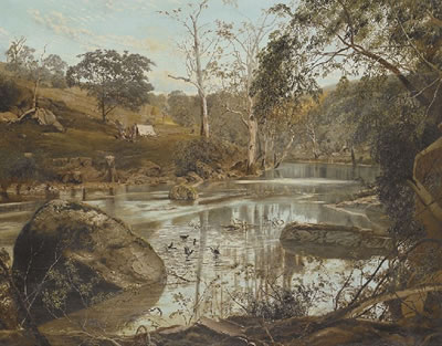 Bend on the Yarra by James Alfred (J A) Turner - Auction record, sale price, and art valuation. Compare with similar artists and explore comparable artworks.