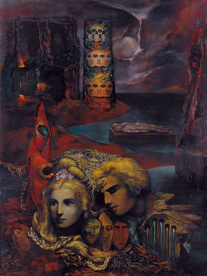 Sea-Wrack Involving the Heads of Tristan and Isolde by James Timothy Gleeson - Auction record, sale price, and art valuation. Compare with similar artists and explore comparable artworks.