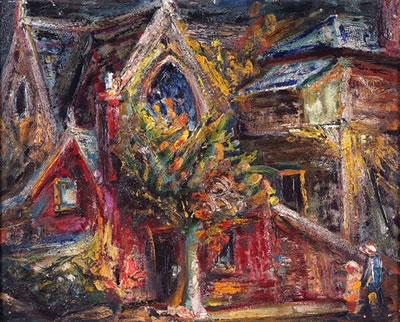 Church in Urban Landscape