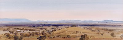 Australian Landscape Panorama