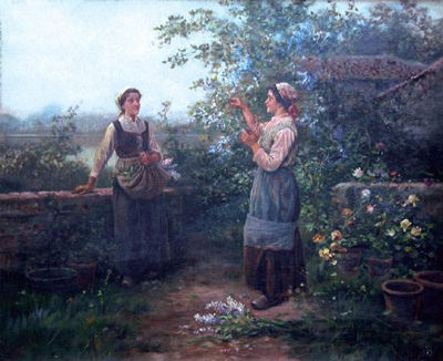 La cueillette des lilas