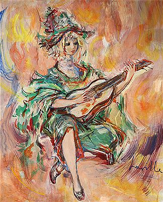 "La musicienne"