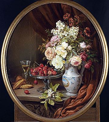 Nature morte aux cerises