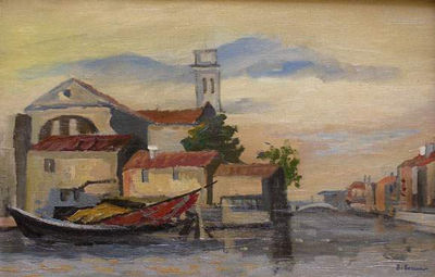 Sample artwork by Vladimir Bobermann (1897 - 1977), known for paintings - View similar artists and auction records
