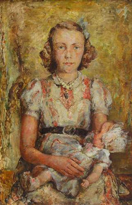 Fille au poupée