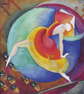Danseuse sur scène " 23 " (1926) by Lydia Mandel - Auction record, sale price, and art valuation. Compare with similar artists and explore comparable artworks.