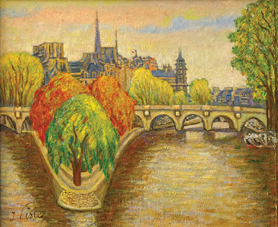 La Seine à Paris by Isaac Lisie - Auction record, sale price, and art valuation. Compare with similar artists and explore comparable artworks.