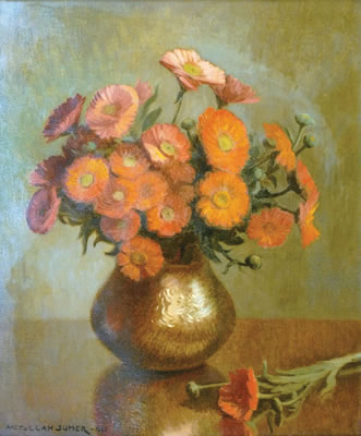 Fleurs dans un vase