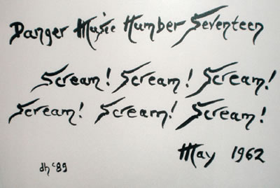 Danger Music number Seventeen