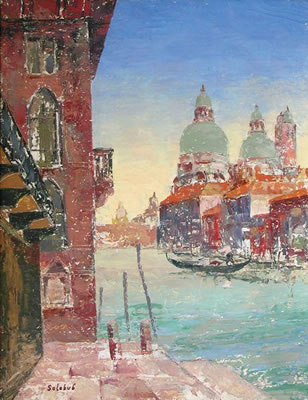 Sample artwork by Andre Sologoub (1922 - 2010), known for painting - View similar artists and auction records