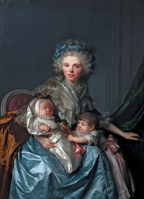 "Dame hollandaise entourée de ses deux enfants" by Antoine Vestier - Auction record, sale price, and art valuation. Compare with similar artists and explore comparable artworks.