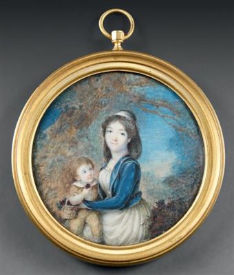 Portrait d'une mère et son enfant sur les genoux. by Jean Baptiste Sambat - Auction record, sale price, and art valuation. Compare with similar artists and explore comparable artworks.